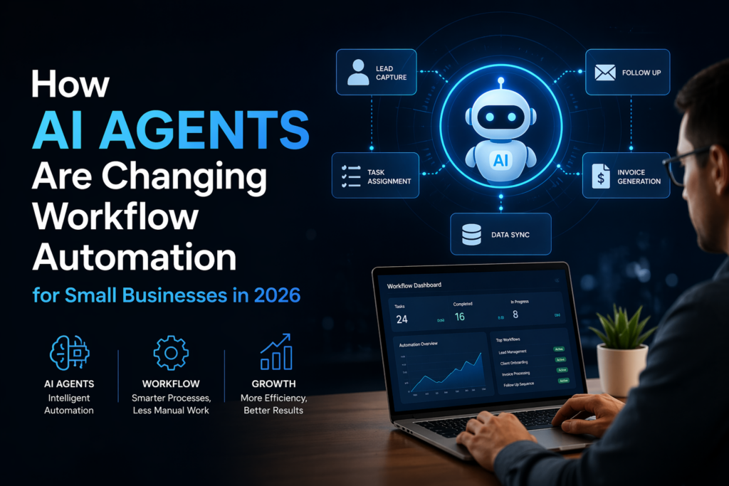 Featured image for How AI Agents Are Changing Workflow Automation for Small Businesses in 2026